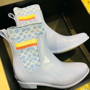 COACH RAINBOOTS SIZE 7